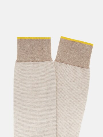 Chaussettes Boggi Milano en beige
