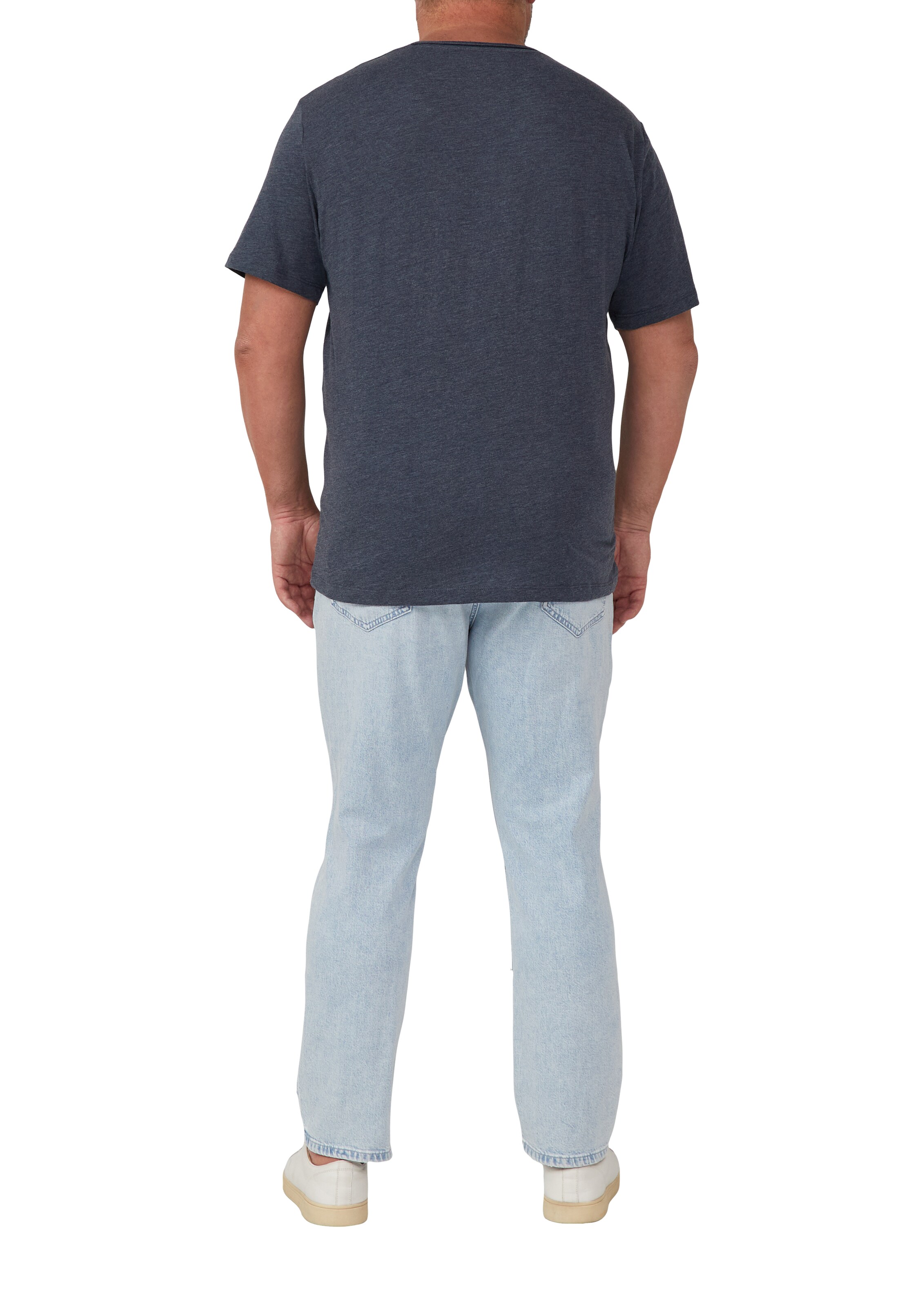 s.Oliver Men Big Sizes Shirt in Blue