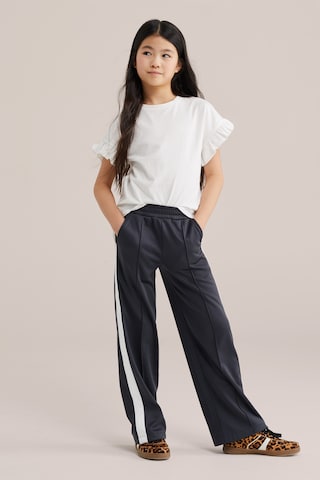 Wide Leg Pantalon WE Fashion en noir