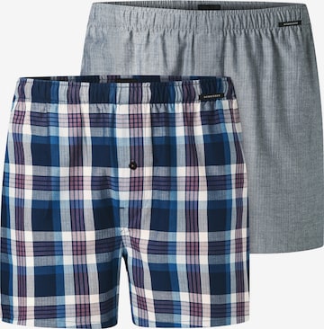 SCHIESSER Boxershorts in Blau: Vorderseite