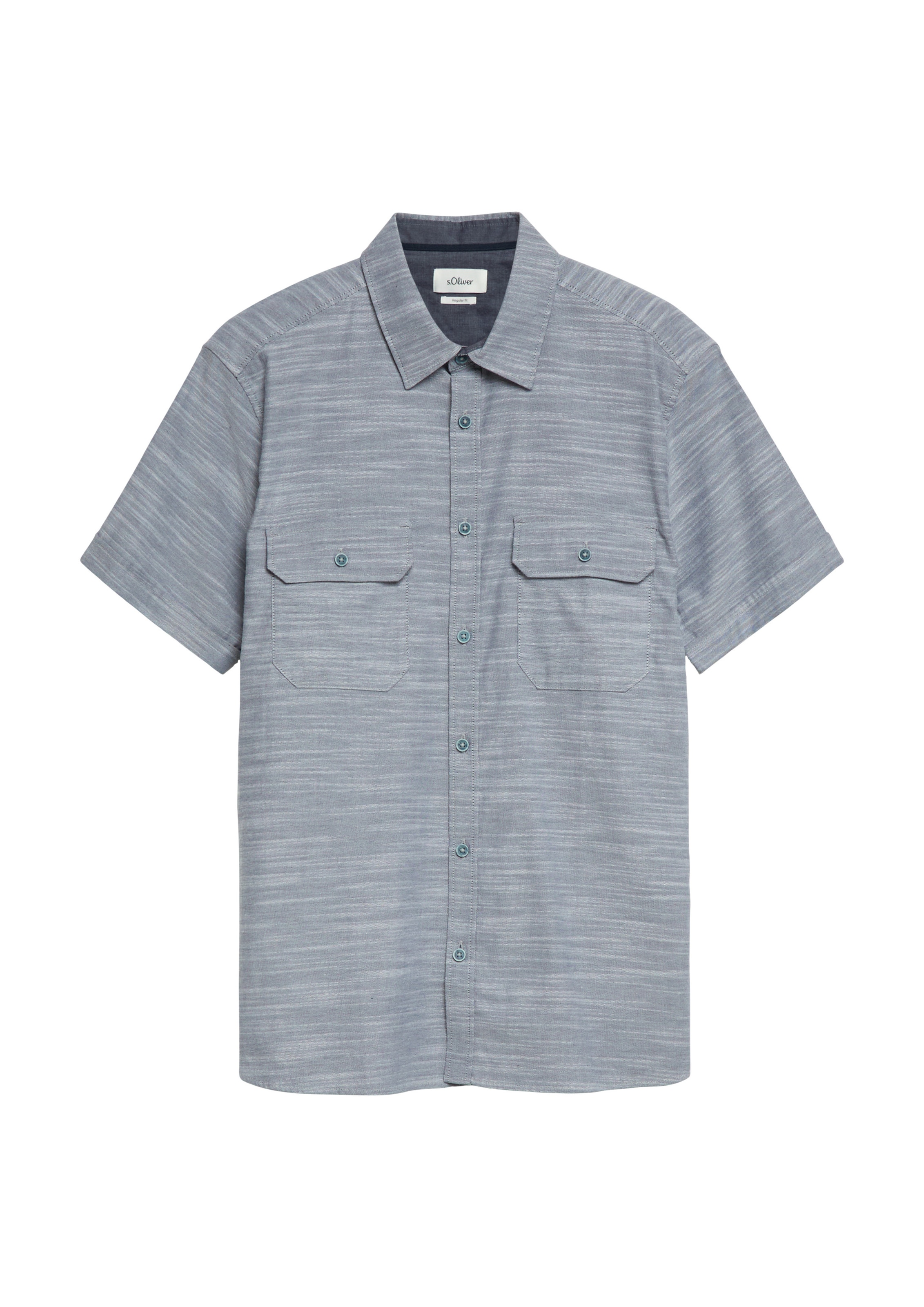 Chemise s.Oliver en bleu : devant