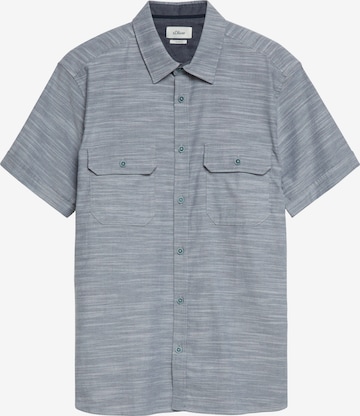 Chemise s.Oliver en bleu : devant