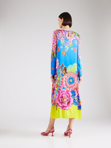 Grace Dress 'FOLK' in Blue