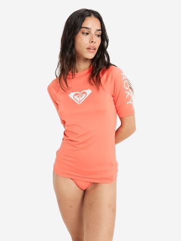 ROXY Funktionsshirt 'Whole Hearted' in Orange: Vorderseite