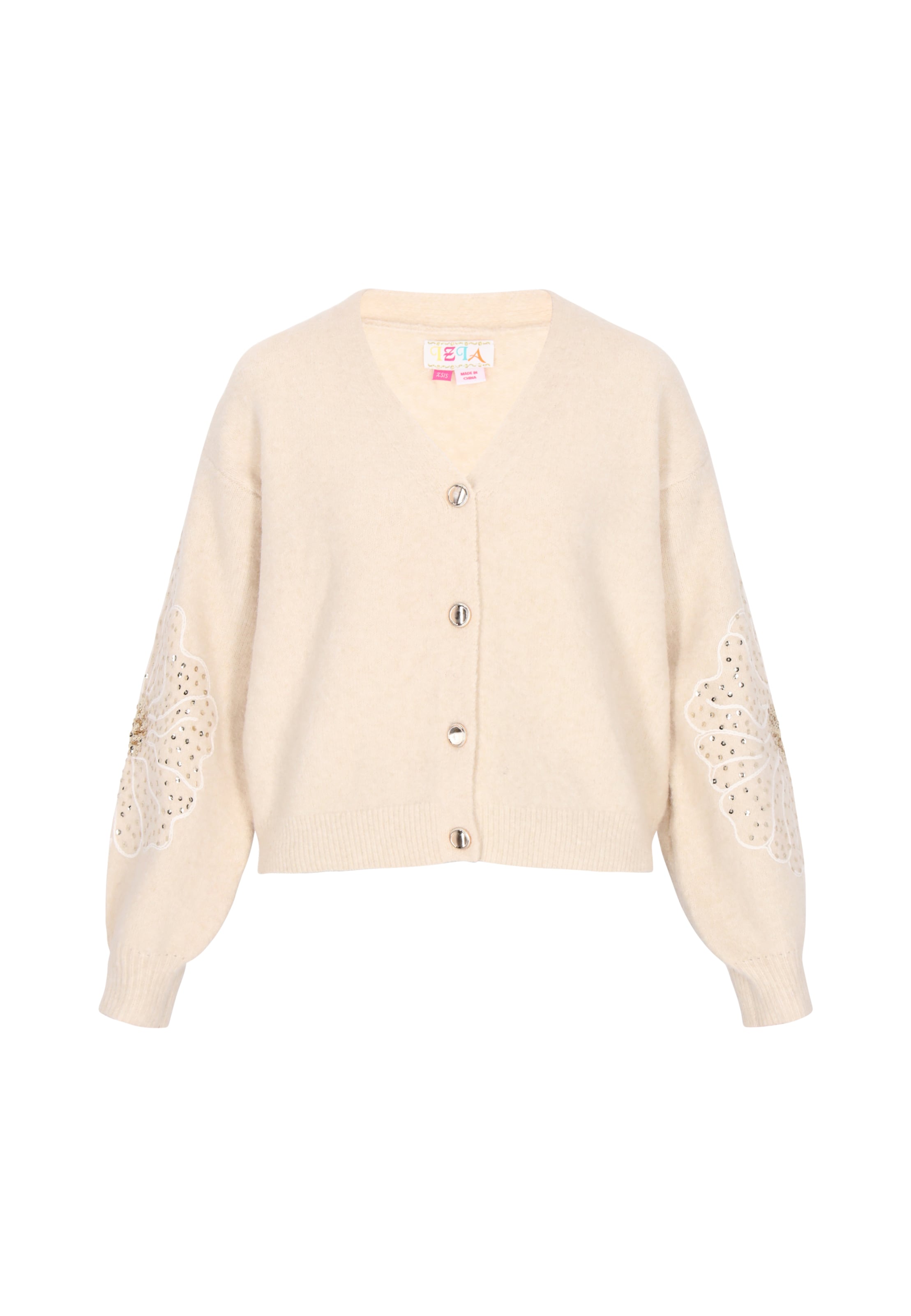 IZIA - Cárdigan en beige: frente