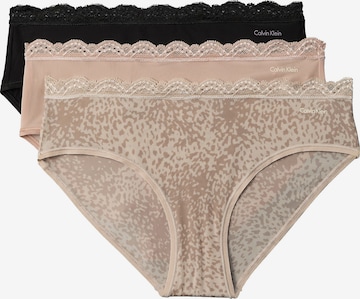 Calvin Klein Underwear Slip in Bruin: voorkant