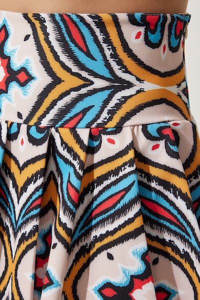 Happiness İstanbul Φούστα σε άμμος / αζούρ / πουέμπλο / μαύρο, Άποψη προϊόντος