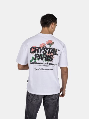 Crystal Paris Shirt 'Rose' in White