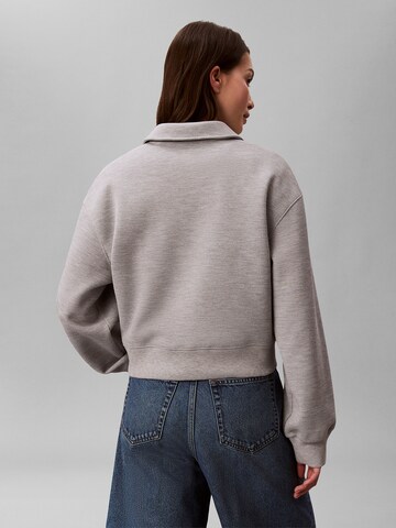 Sweat-shirt Calvin Klein Jeans en gris