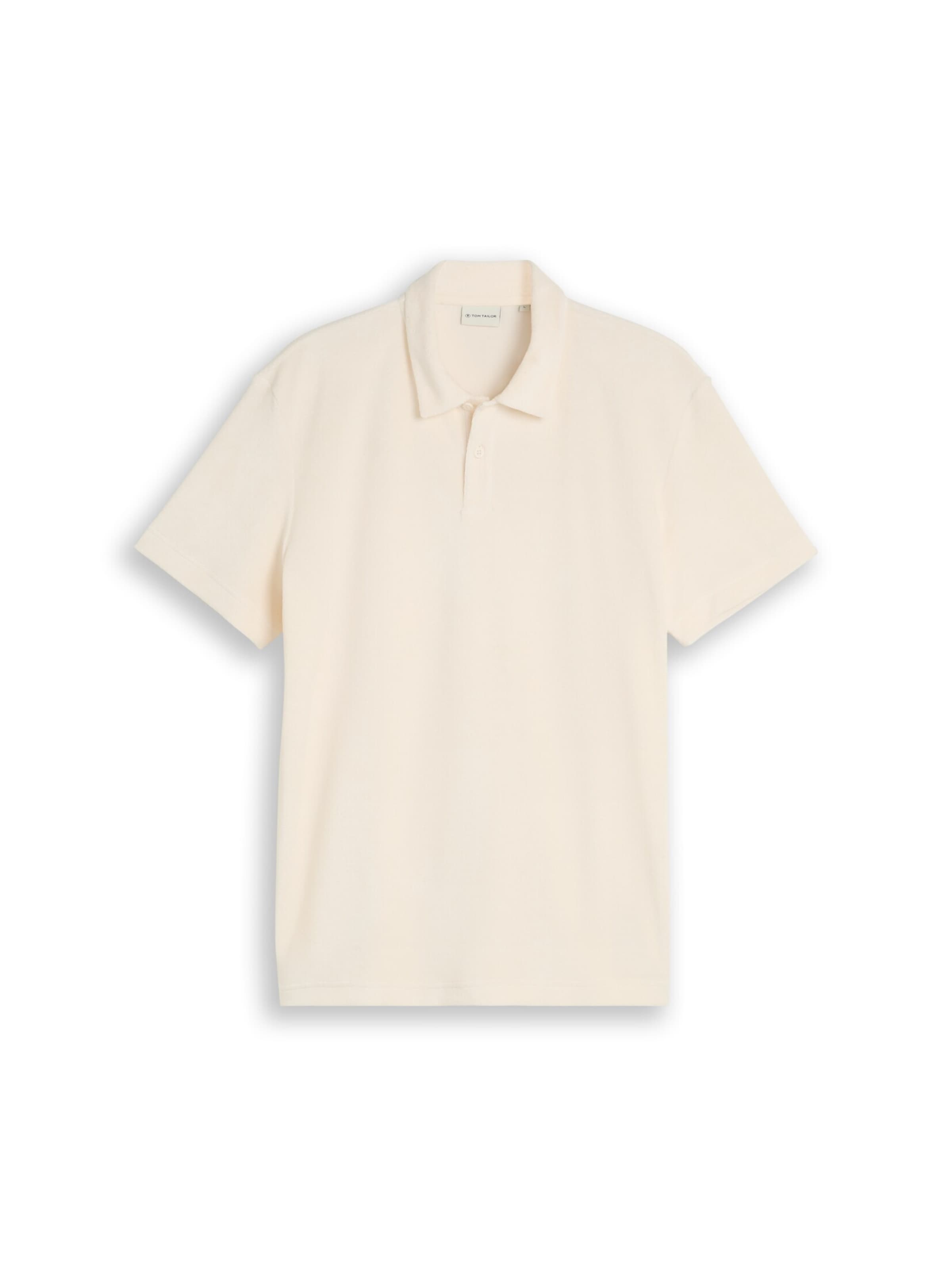TOM TAILOR Poloshirt in Weiß: Vorderseite