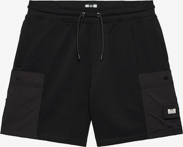 Weekend Offender Broek 'Chiyoda' in Zwart: voorkant