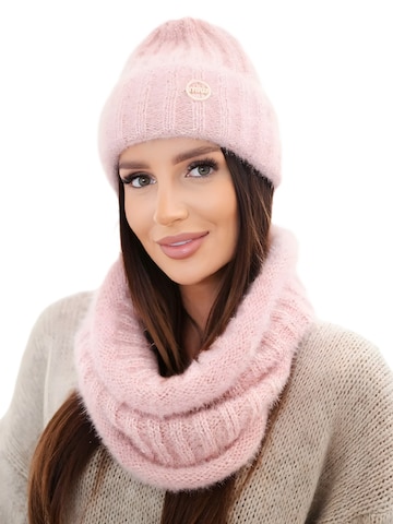 Lumera Muts in Roze: voorkant