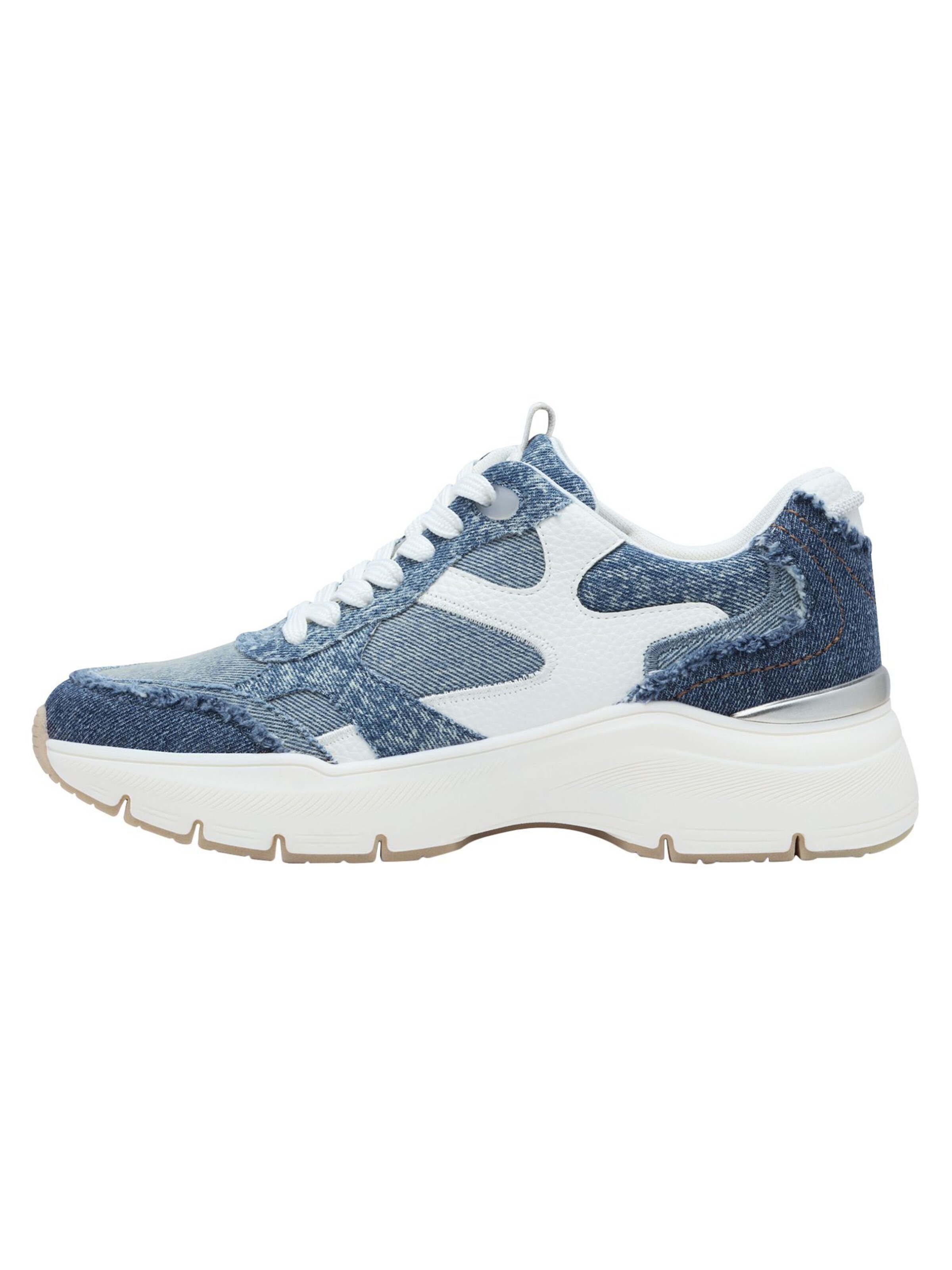Tamaris Sneakers laag in Blauw