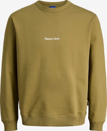 Sweat-shirt Jack & Jones Plus en vert : devant