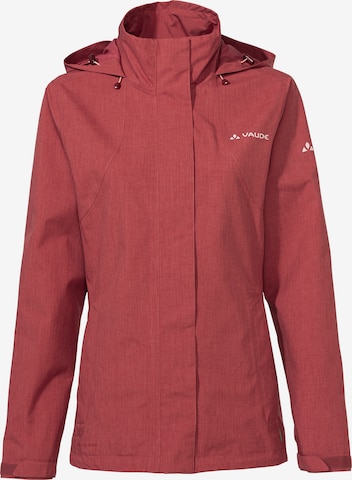 VAUDE Sportjacke 'W Rosemoor J II' in Rot: predná strana