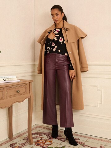 love & roses Shirt in Zwart