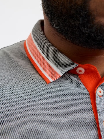 Jack & Jones Plus Majica 'JJEPAULOS' | modra barva