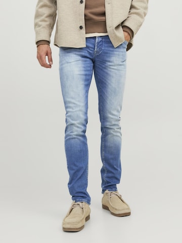 JACK & JONES Regular Farkut värissä sininen: edessä