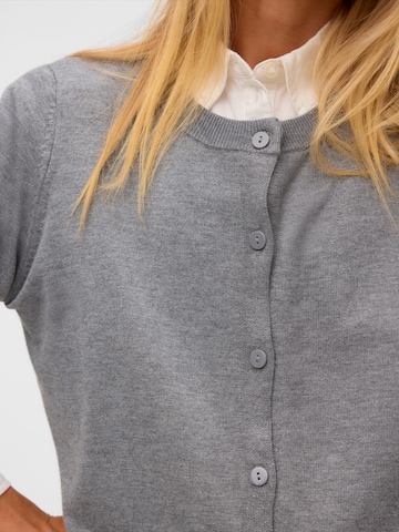 VERO MODA Kardigan 'VMSILJE' w kolorze szary