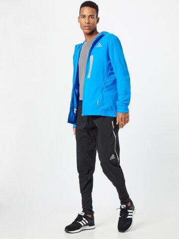 ADIDAS SPORTSWEAR Sportjacke 'Marathon Translucent' in Blau