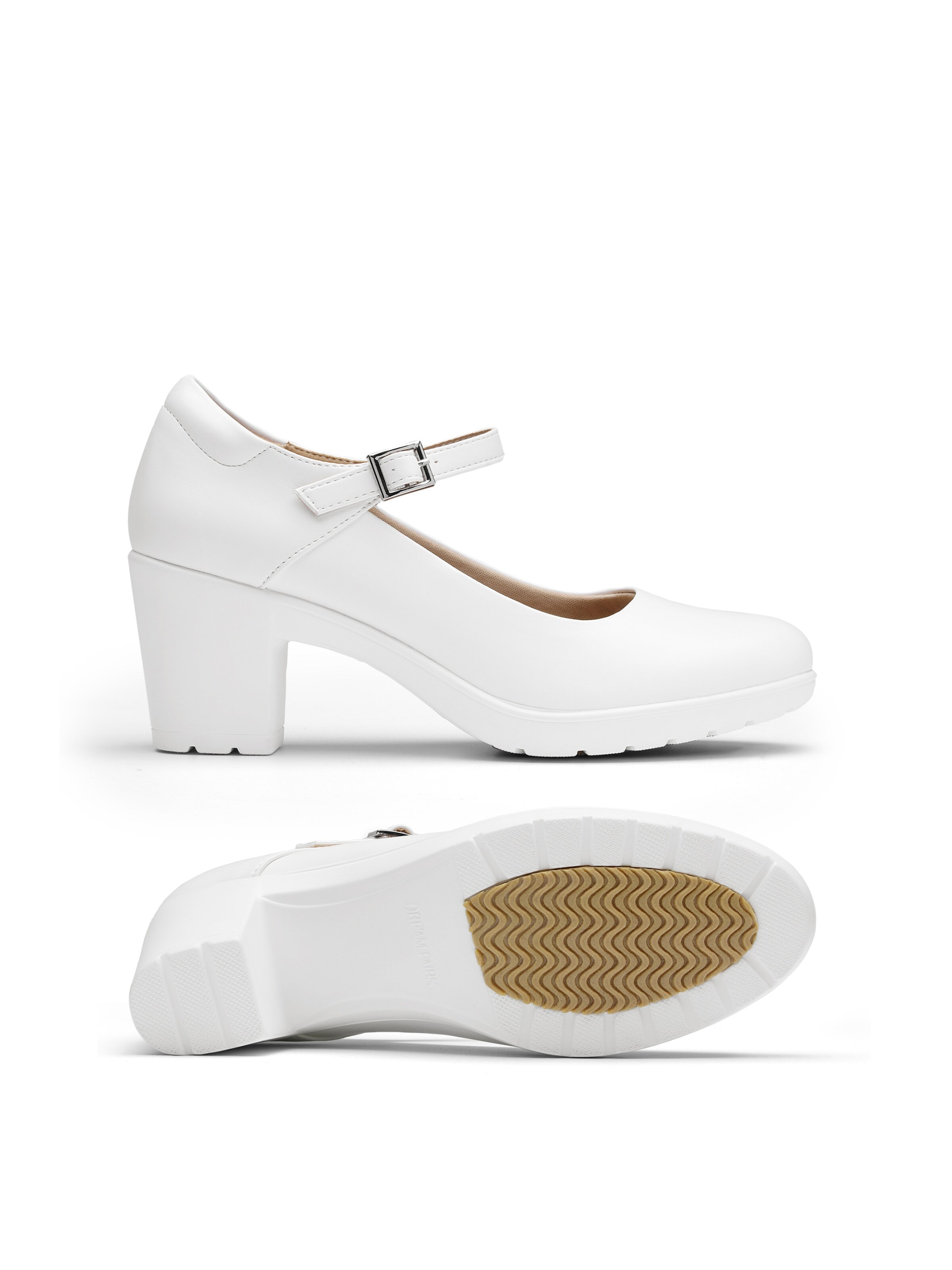 Décolleté 'Dream Pairs Fashion' di Dream Pairs in bianco