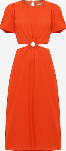 Calli Dress 'SUNDAY' in Orange: front