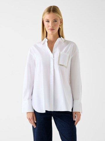 MARCIANO LOS ANGELES Blouse in White: front