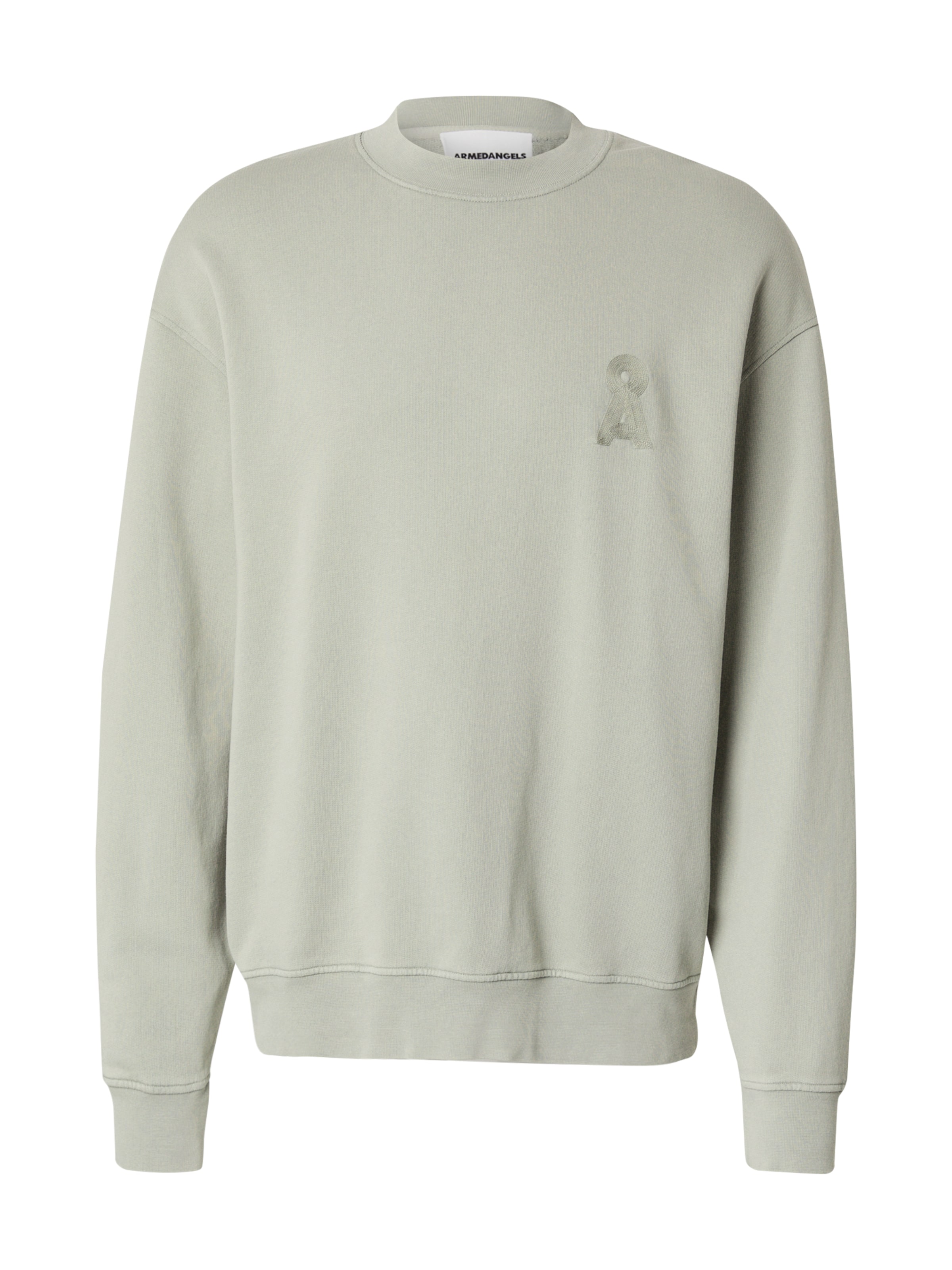 ARMEDANGELS Collegepaita 'EMAAL' värissä vihreä: etupuoli