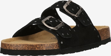 NOU Sandals 'Cabra' in Black: front