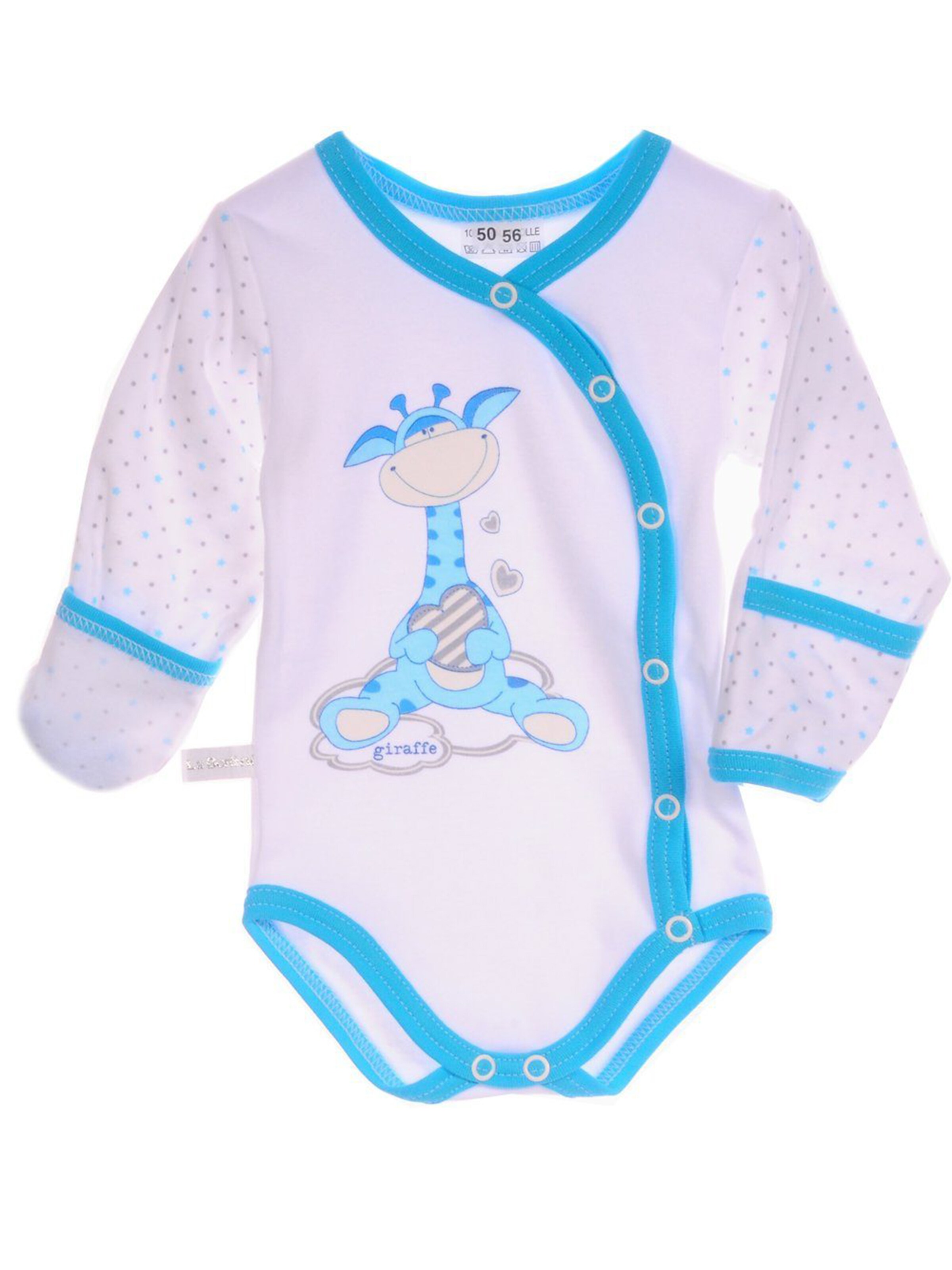 La Bortini Strampler/Body‌‌‌‌‌‌‌ in Weiß: Vorderseite