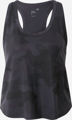 GAP Top 'BREATHE' in Black: front