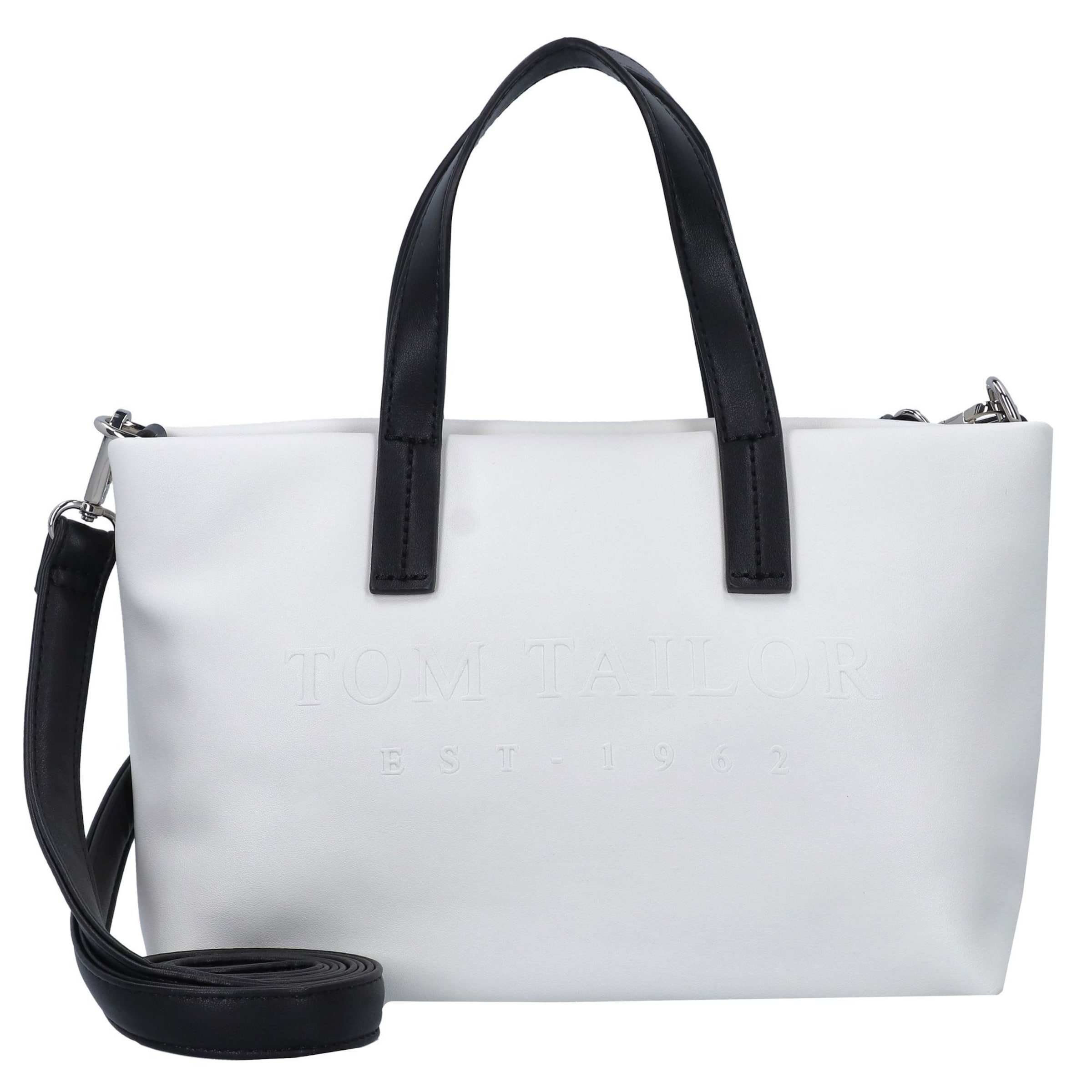 TOM TAILOR Shopper 'Thessa' in White: front