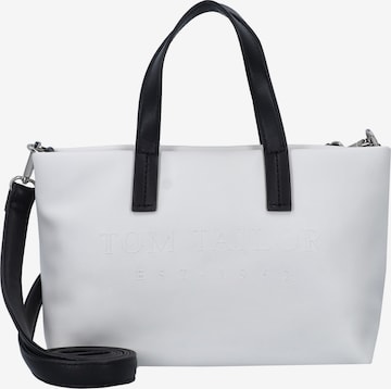 TOM TAILOR Shopper 'Thessa' in Wit: voorkant