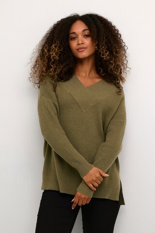 CULTURE Sweater 'Olivia' in Green: front