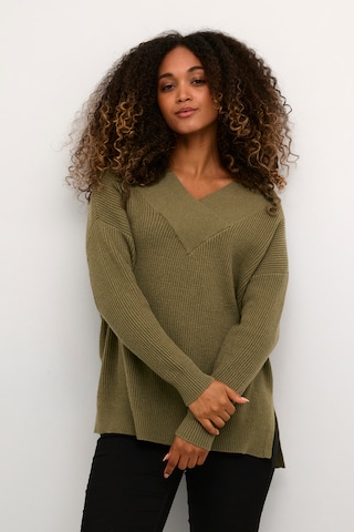 CULTURE Pullover 'Olivia' in Grün: predná strana