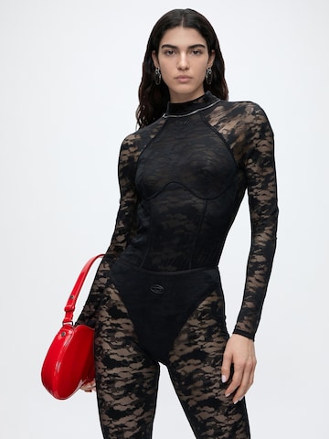 DIESEL Košeľové body 'VIVIAN' - Čierna
