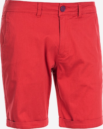 Cruz Regular Chino Pants 'Jerryne' in Red: front