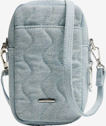 Bershka Crossbody bag in Blue: front