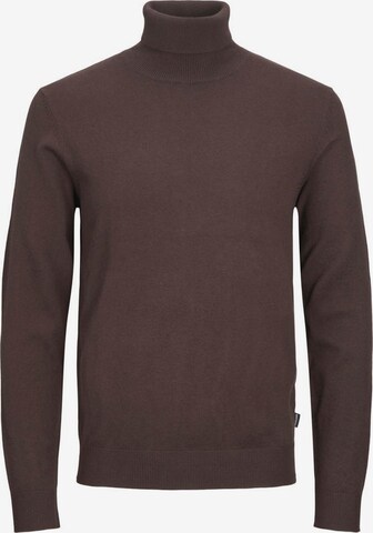 JACK & JONES Sweater in Brown: front