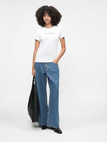 KARL LAGERFELD JEANS Тениска в бяло