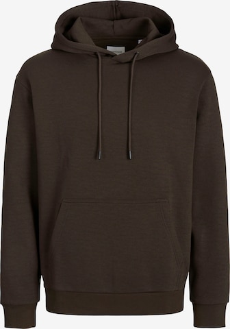 Jack & Jones Plus Свитшот 'BRADLEY' в Коричневый: спереди