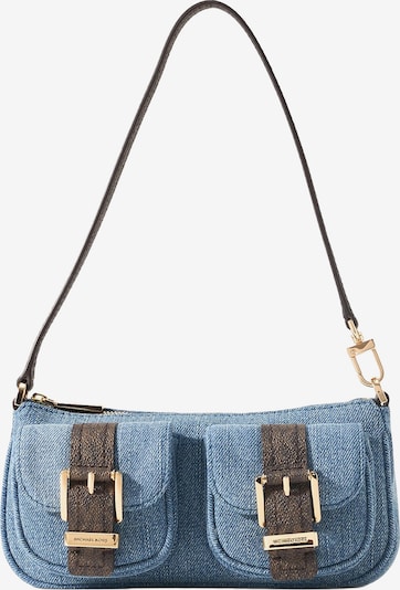 Rankinė ant peties iš MICHAEL Michael Kors, spalva – tamsiai (džinso) mėlyna / šokolado spalva, Prekių apžvalga