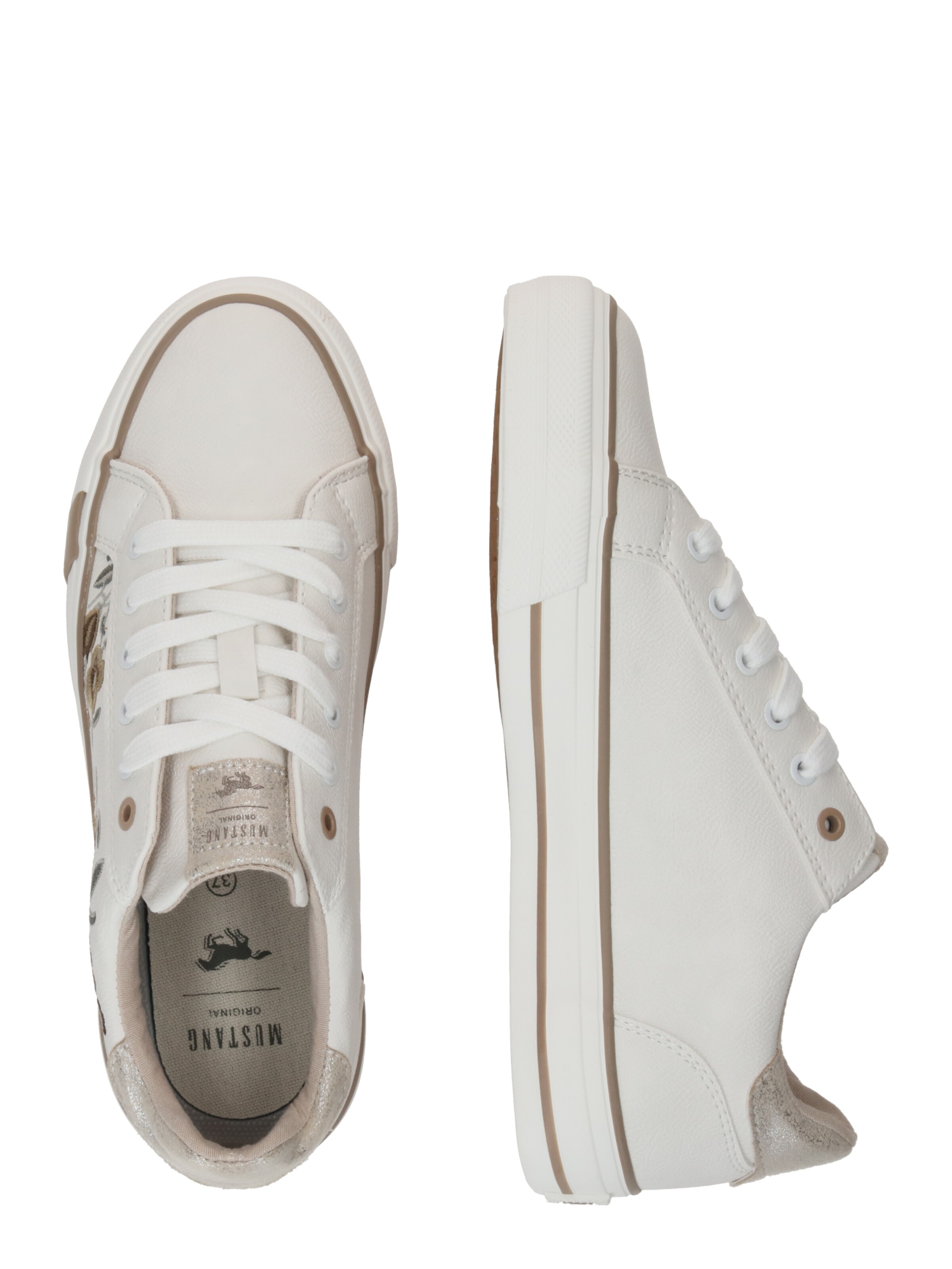 MUSTANG Madalad ketsid, värv valge