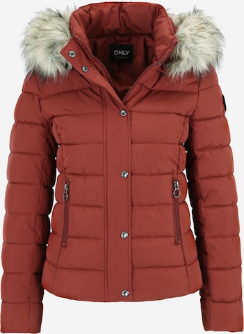 ONLY Winter jacket 'Luna' in Red: front