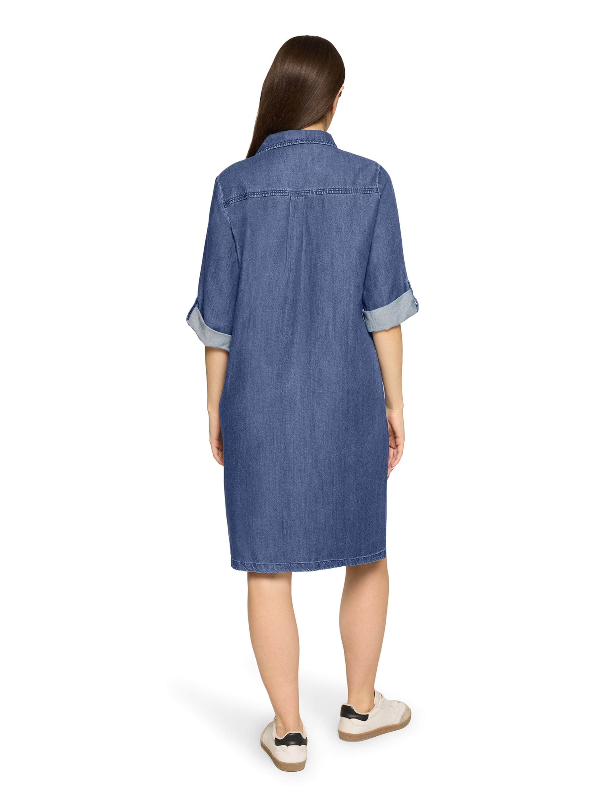 Cartoon Jurk in Blauw