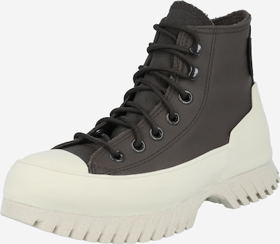 CONVERSE Sneaker high 'Chuck Taylor' i beige / mørkebrun, Produktvisning