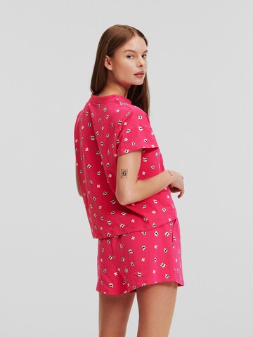 Shorty Karl Lagerfeld en rose
