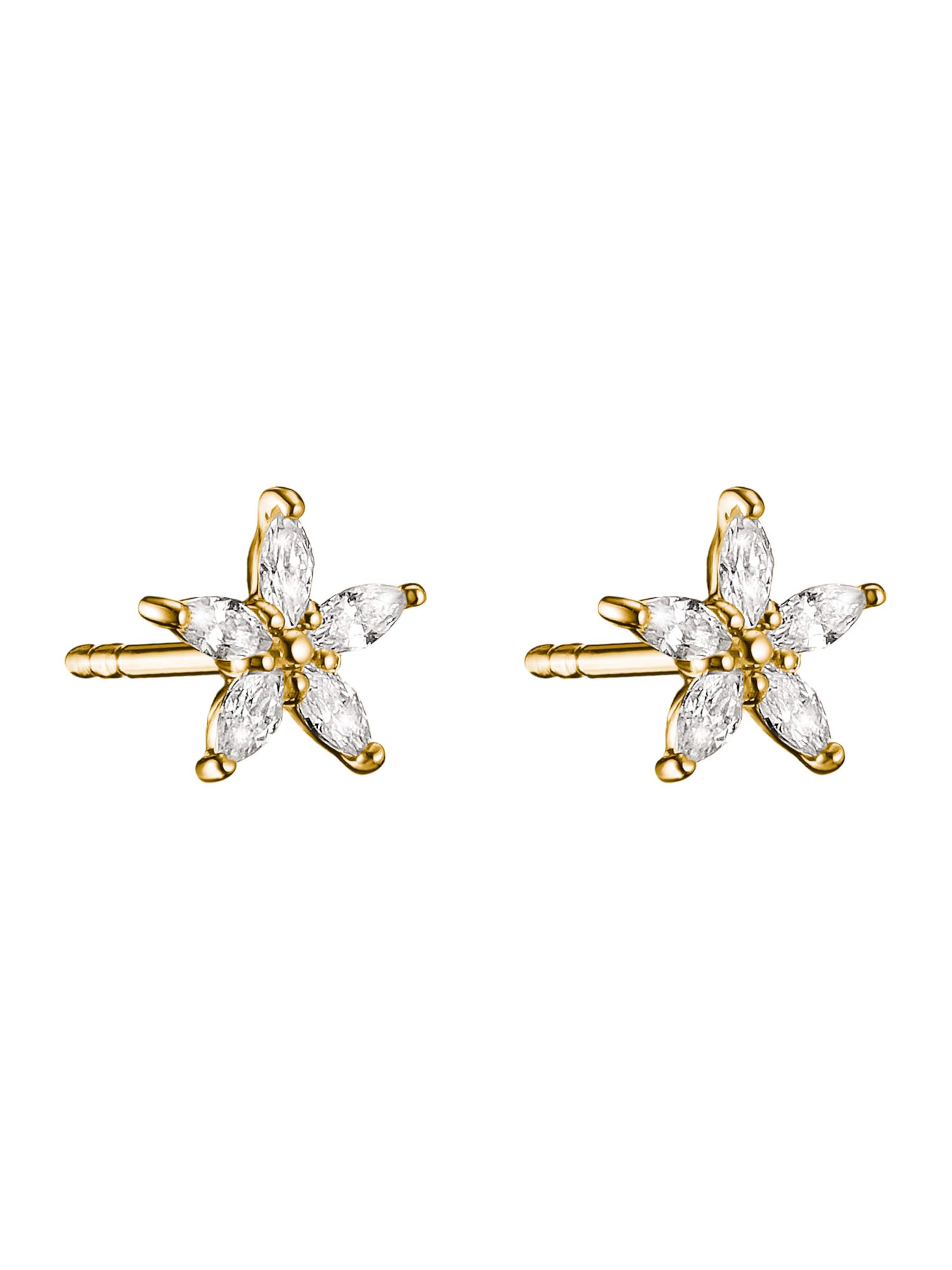Thomas Sabo Ohrringe in Gelb: Vorderseite