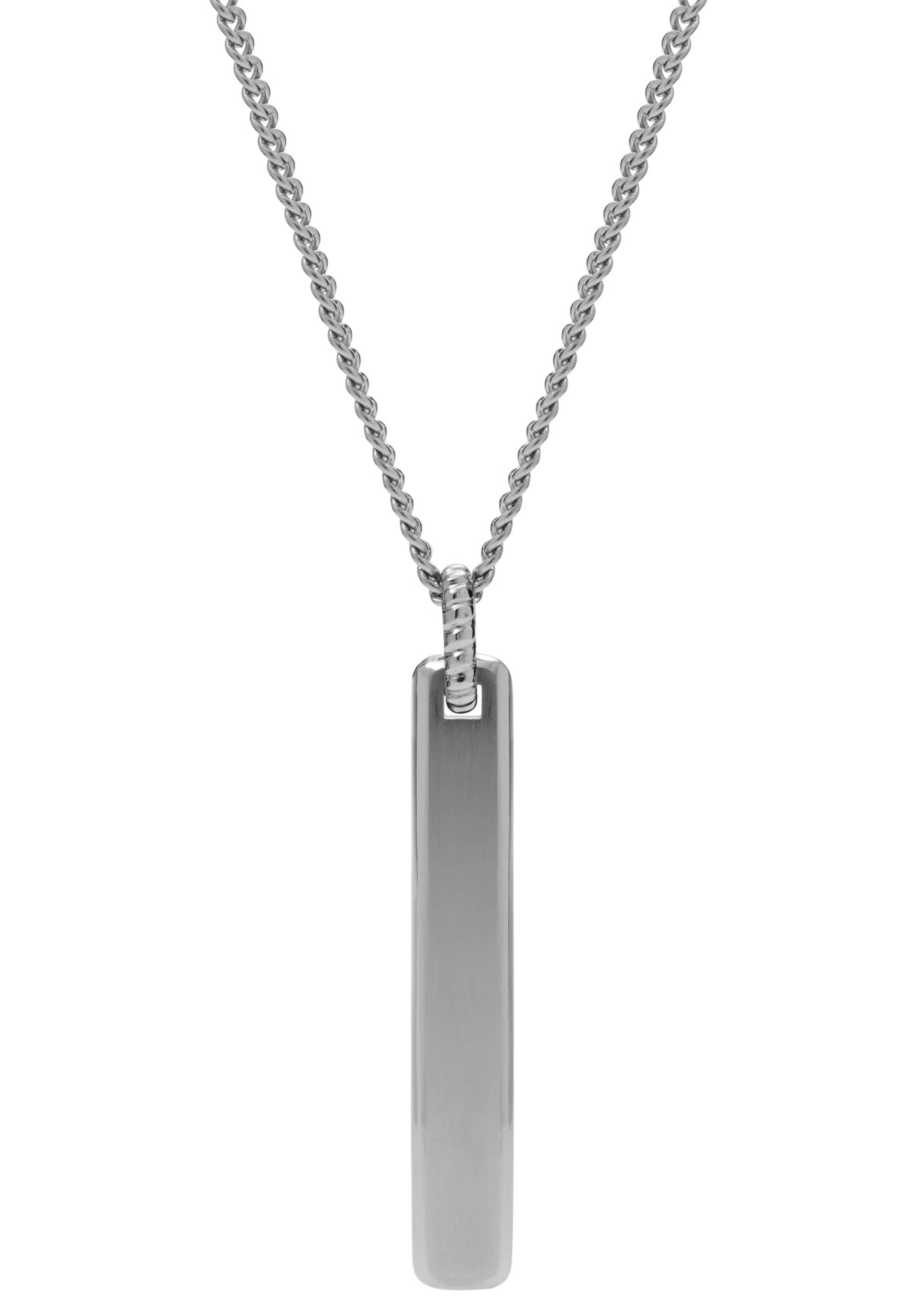 FOSSIL Kette in Silber: Vorderseite