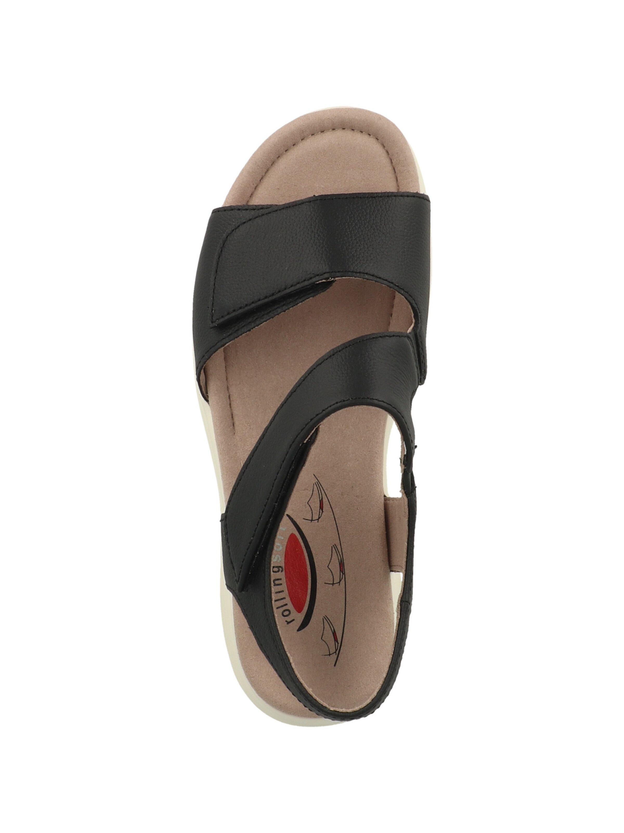 Rollingsoft - Sandalias de trekking en negro